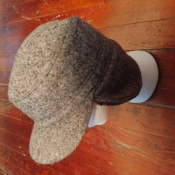 Emstate Gray Combat Cap with Ear Flaps Sz L - Picture 2 of 6